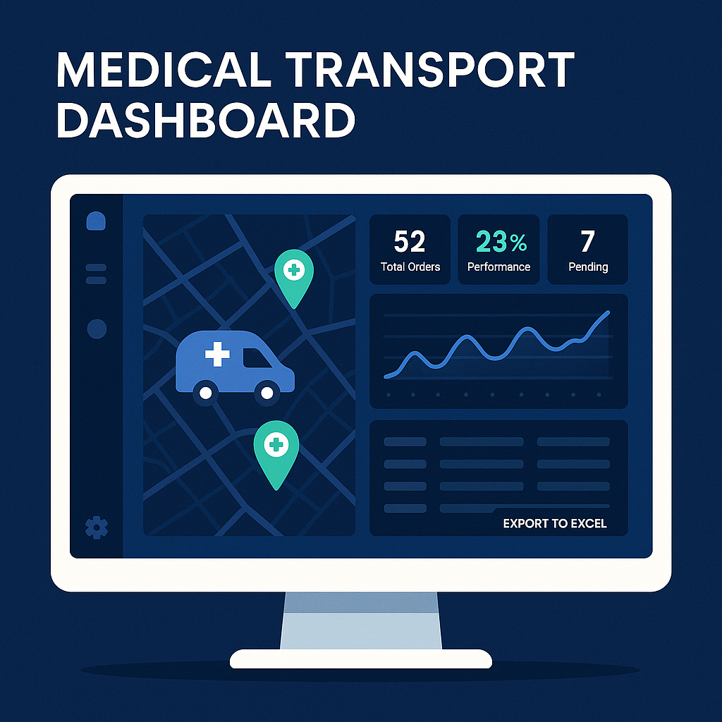 Medical Transport Dashboard